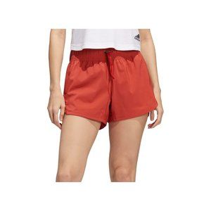 NEW Women's adidas Pacer Bungee Training Shorts Amber Size XS HN0836